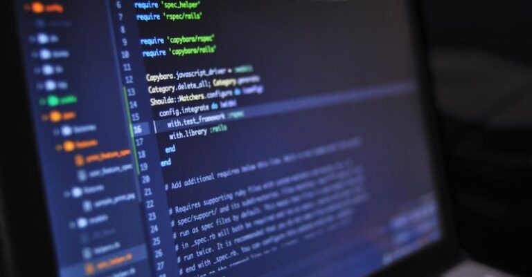 Software Development - Close Up Photo of Programming of Codes